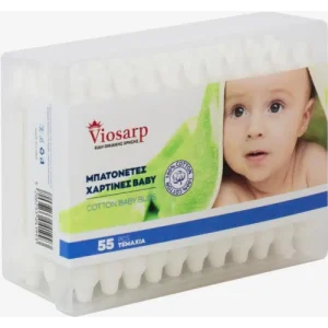 viosarp ΜΠΑΤΟΝΕΤΕΣ ΧΑΡΤΙΝΕΣ 55ΤΕΜ baby
